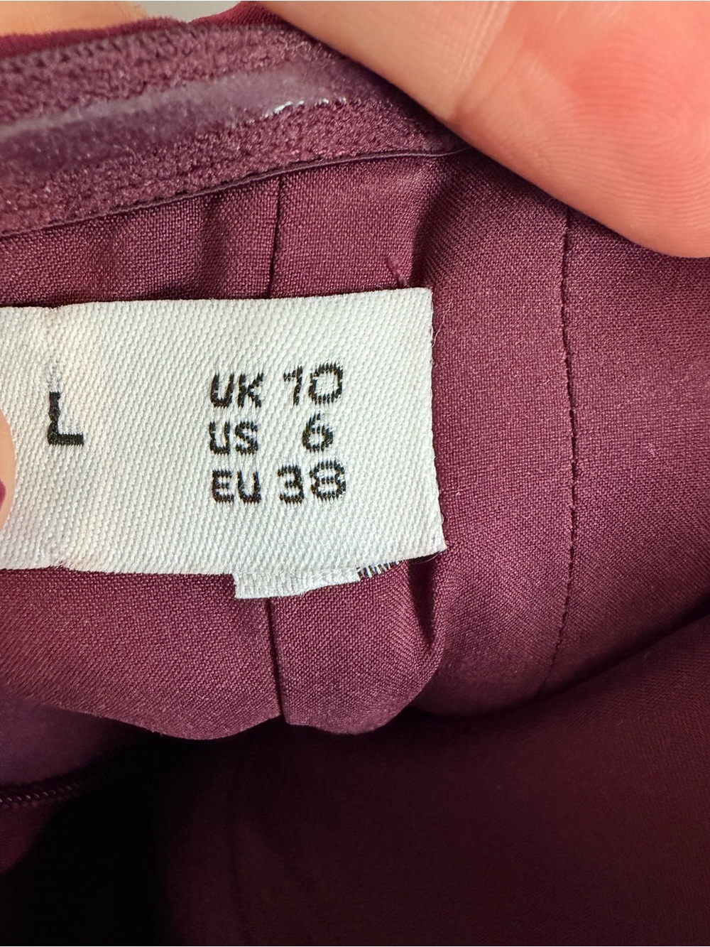 Club L London Set the Bar Strapless Sculpted Bodice Evening Gown in Deep Plum - Picture 6 of 7
